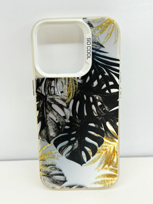 iPhone 16 Pro Cover - Monstera Design