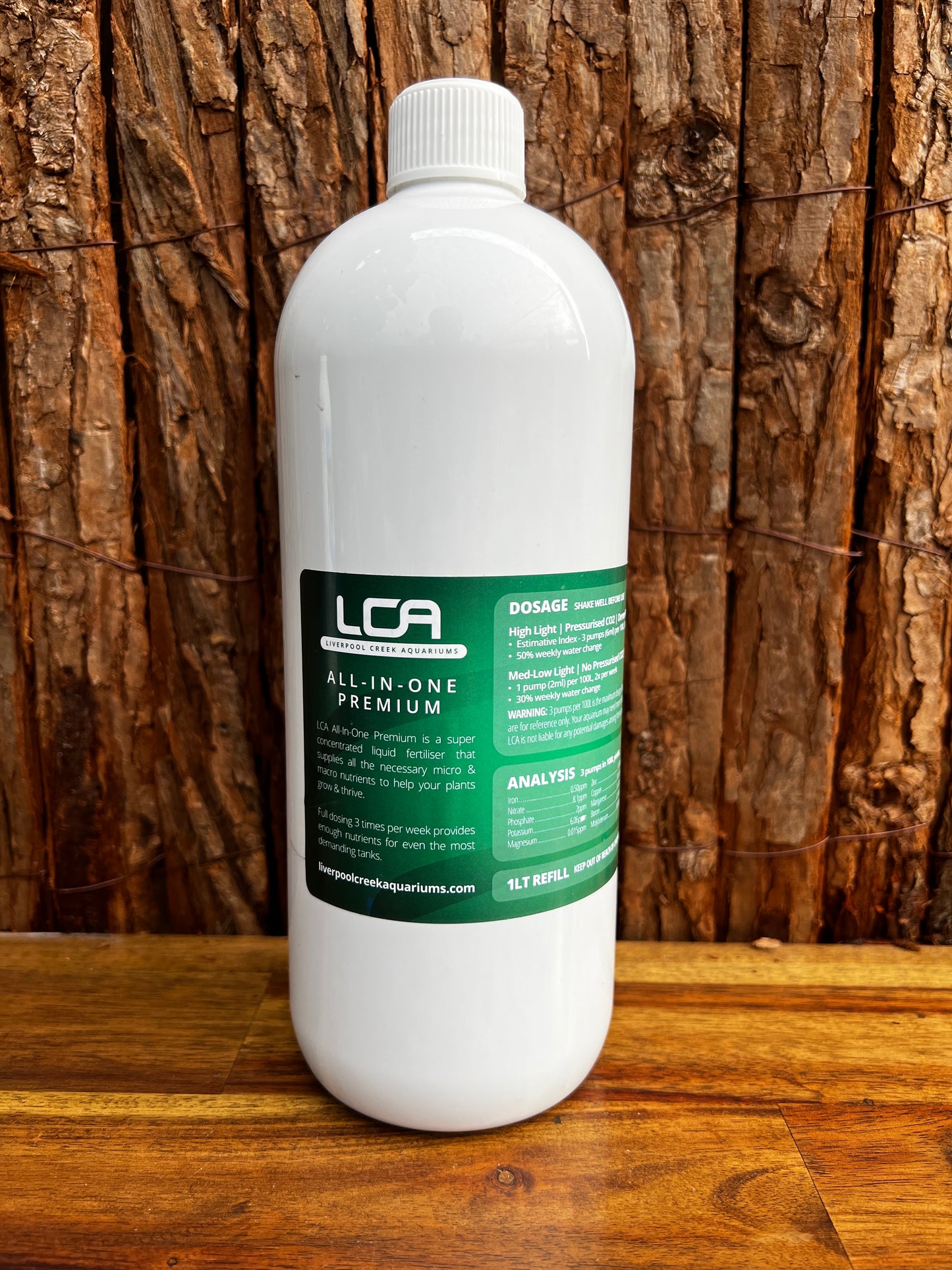 LCA All - In - One Premium Liquid Fertiliser for Aquarium Plant Species