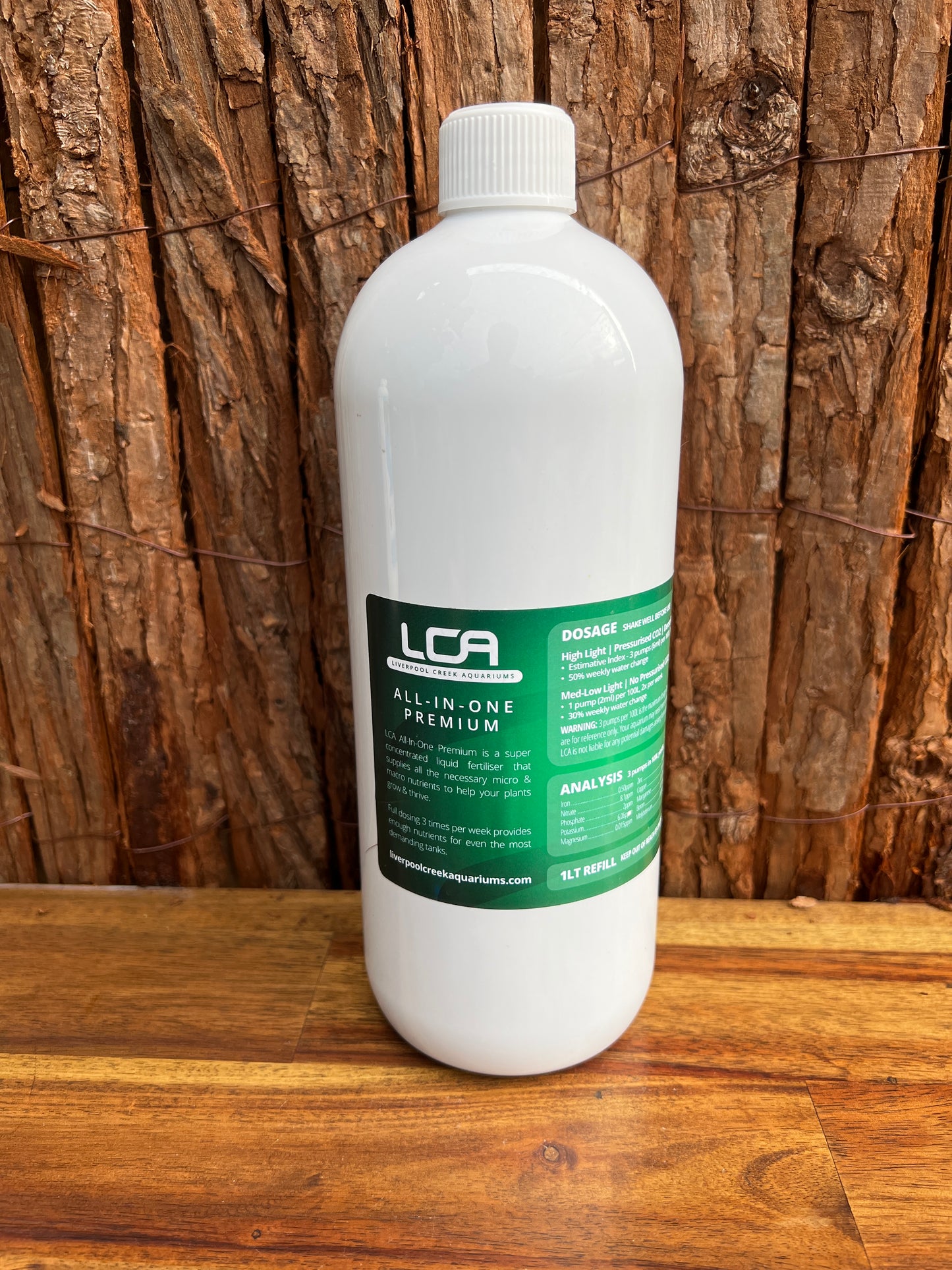 LCA All - In - One Premium Liquid Fertiliser for Aquarium Plant Species