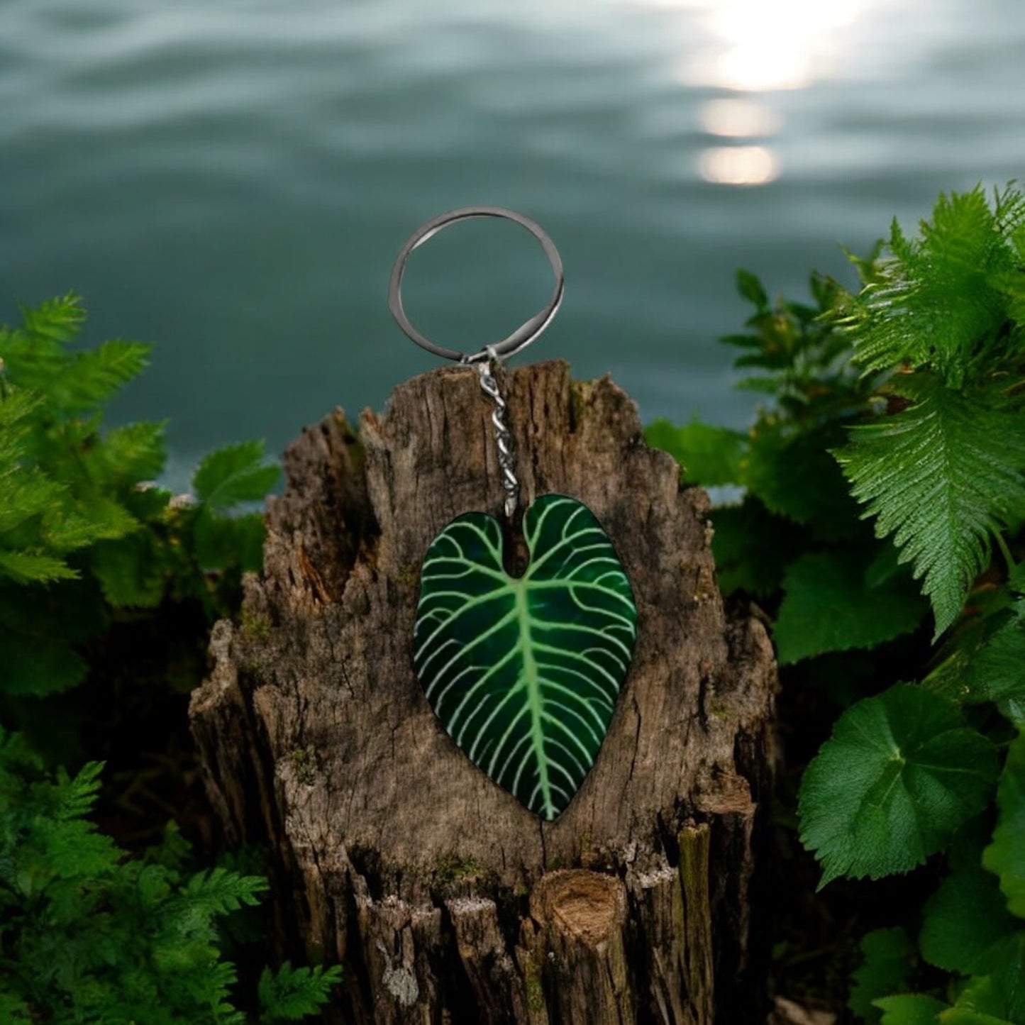 Anthurium Regale Key Ring