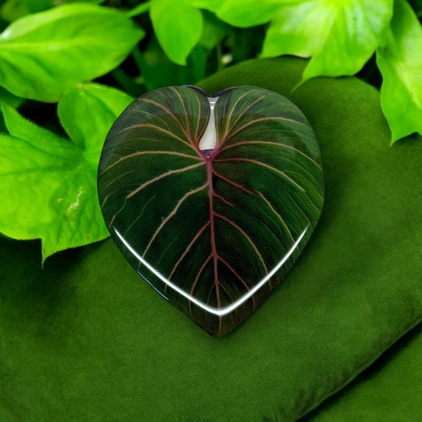 Philodendron Gloriosum Acrylic Fridge Magnet